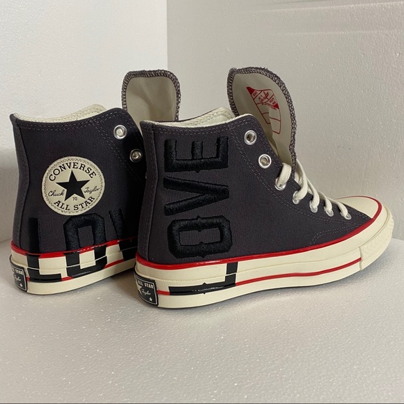 converse love fearlessly chuck 70 high top